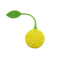 Food Grade Lemon Shaped Silicone Tea Infuser/Silicone Tea Strainer